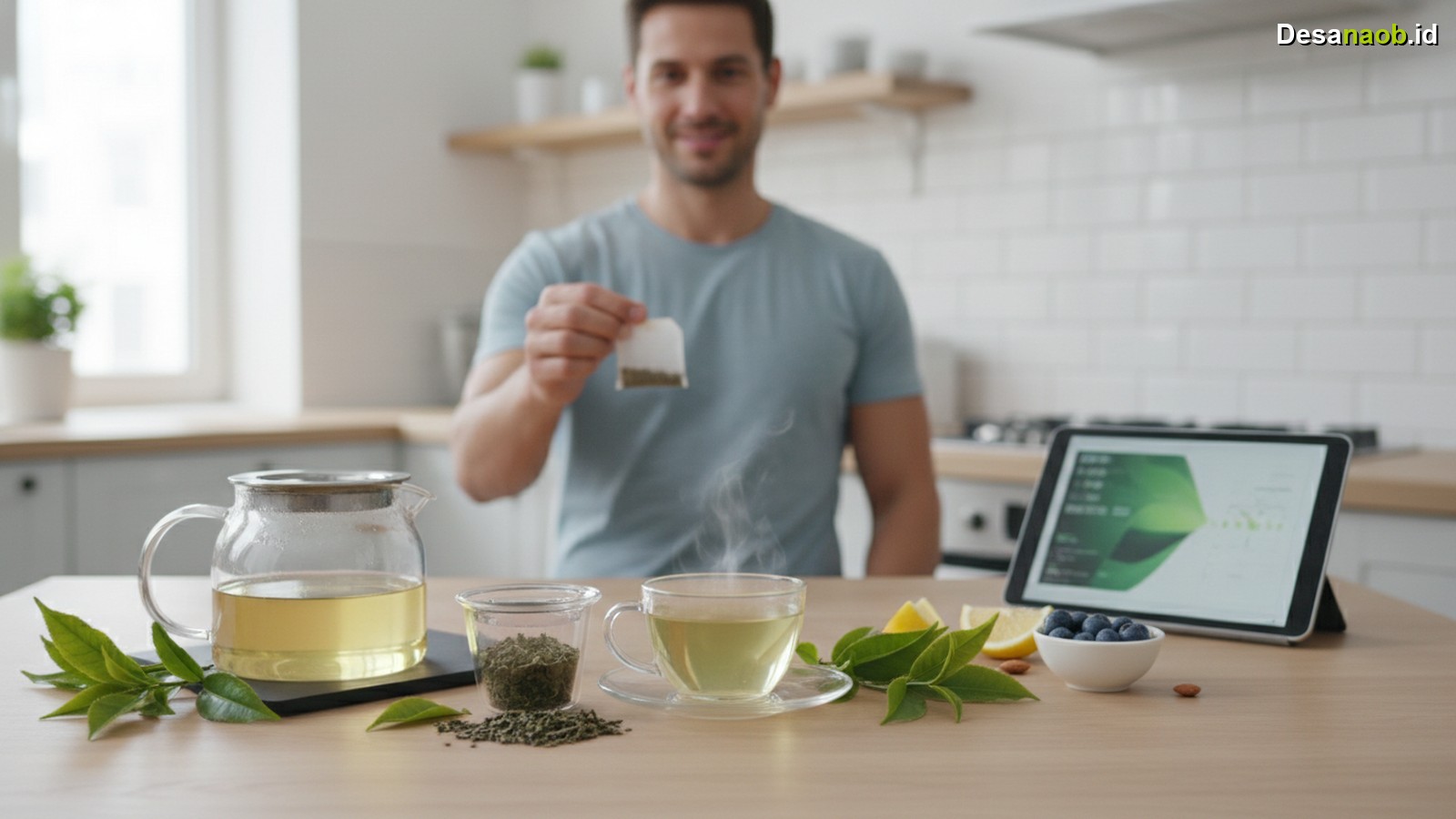 Ilustrasi Manfaat Teh Hijau untuk Diet: 7 Fakta Mengejutkan Terbaru 2026!