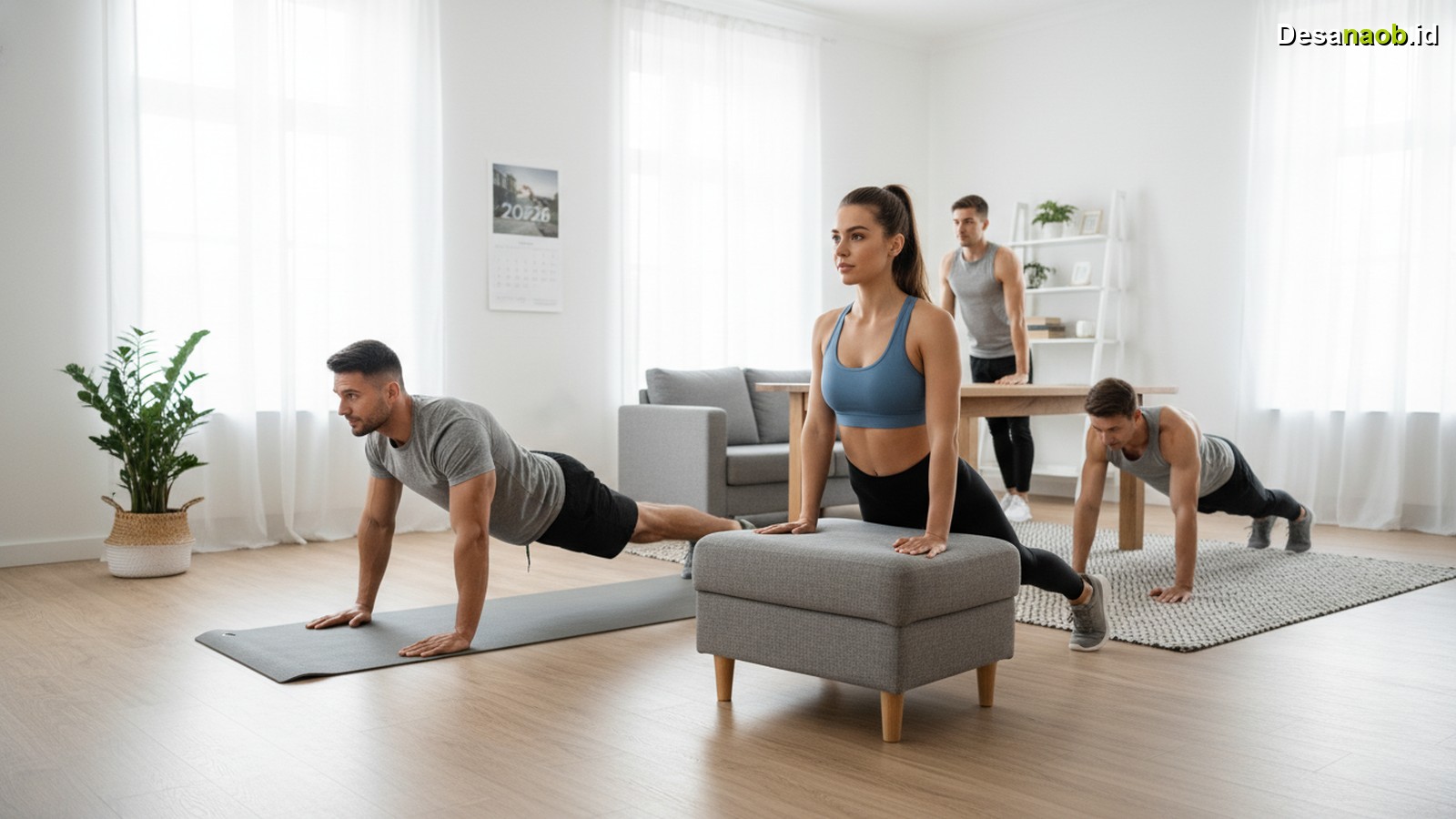 Ilustrasi Melatih Otot Lengan di Rumah: 7 Jurus Ampuh Tanpa Alat, Wajib Coba 2026!