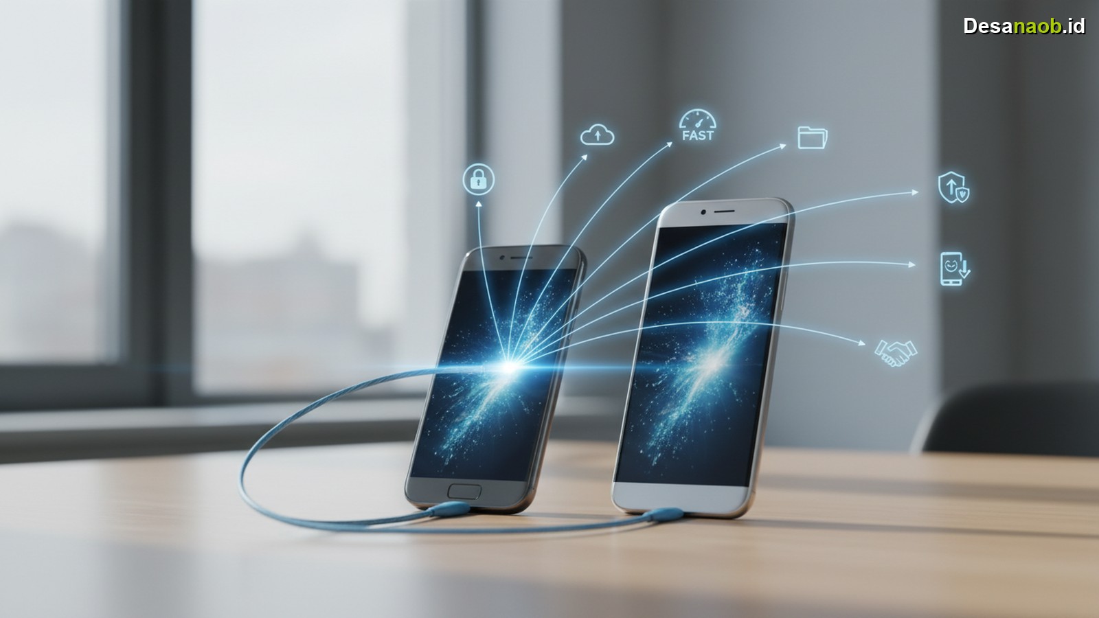 Ilustrasi Memindahkan Data HP Lama ke HP Baru 2026: 7 Cara Cepat & Aman!