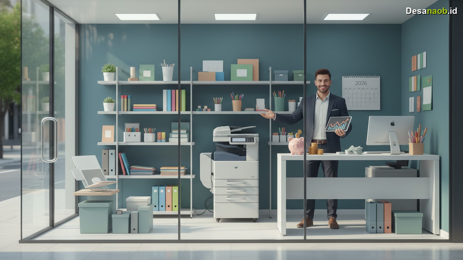 Ilustrasi Memulai Usaha Fotocopy & ATK 2026: Modal Minim, Cuan Maksimal!