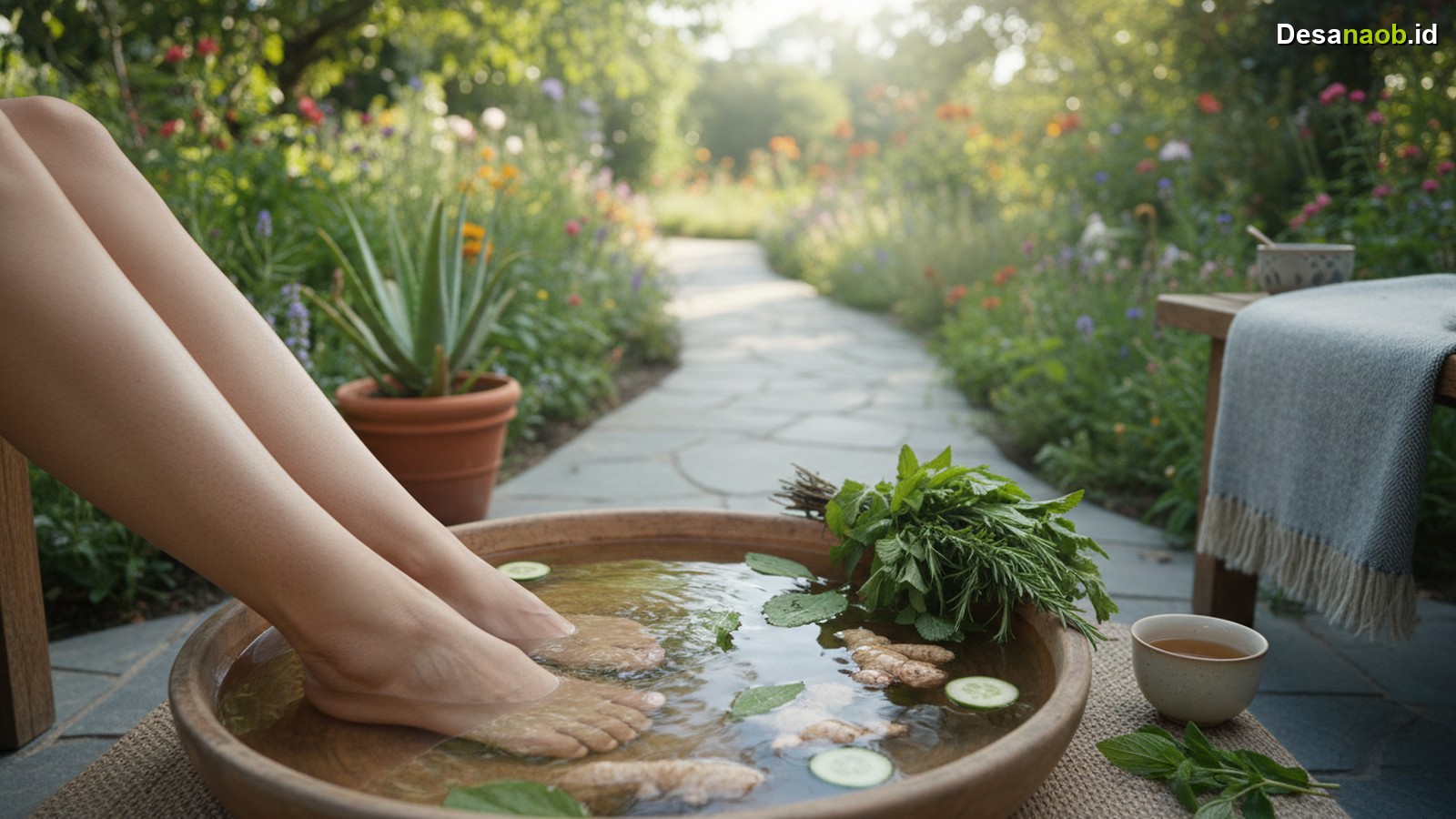 Ilustrasi Mengatasi Kaki Bengkak Secara Alami: 7 Cara Ampuh yang Jarang Diketahui!