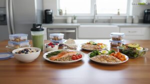 Ilustrasi Menu Makan Gym Pemula: Rahasia Otot Cepat Jadi di 2026!