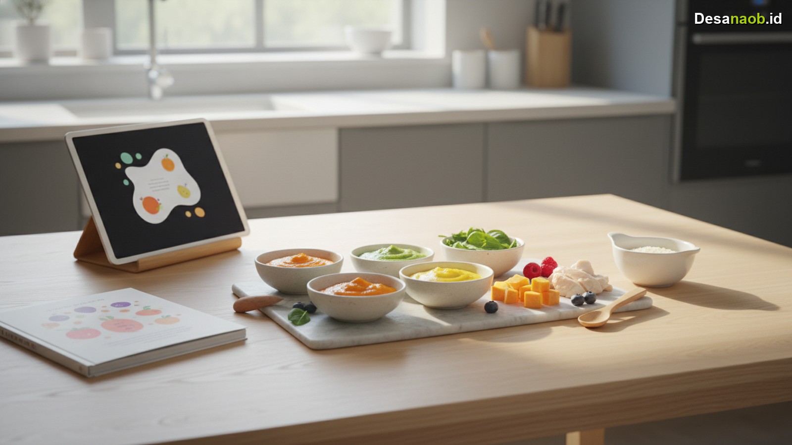 Ilustrasi Menu MPASI 6 Bulan Pertama 2026: Resep Mudah Wajib Coba!