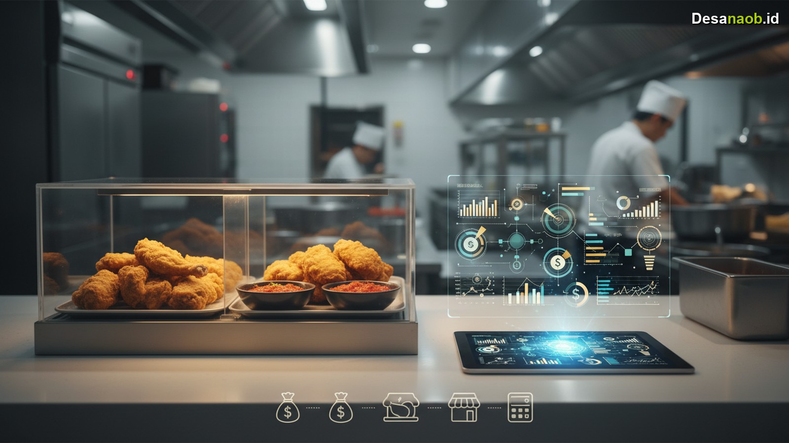 Ilustrasi Modal Buka Usaha Ayam Geprek 2026: Rincian Lengkapnya Terungkap!