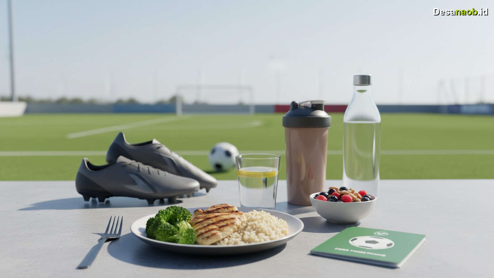 Ilustrasi Nutrisi Atlet Sepak Bola: 7 Kunci Performa Maksimal 2026, Wajib Tahu!