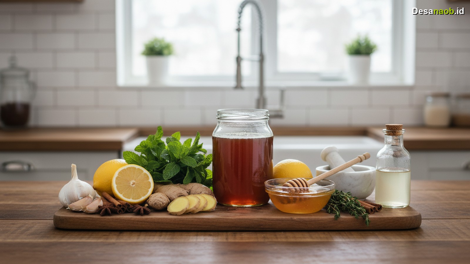 Ilustrasi Obat Batuk Alami dari Bahan Dapur, Resep Ampuh Terbaru 2026!