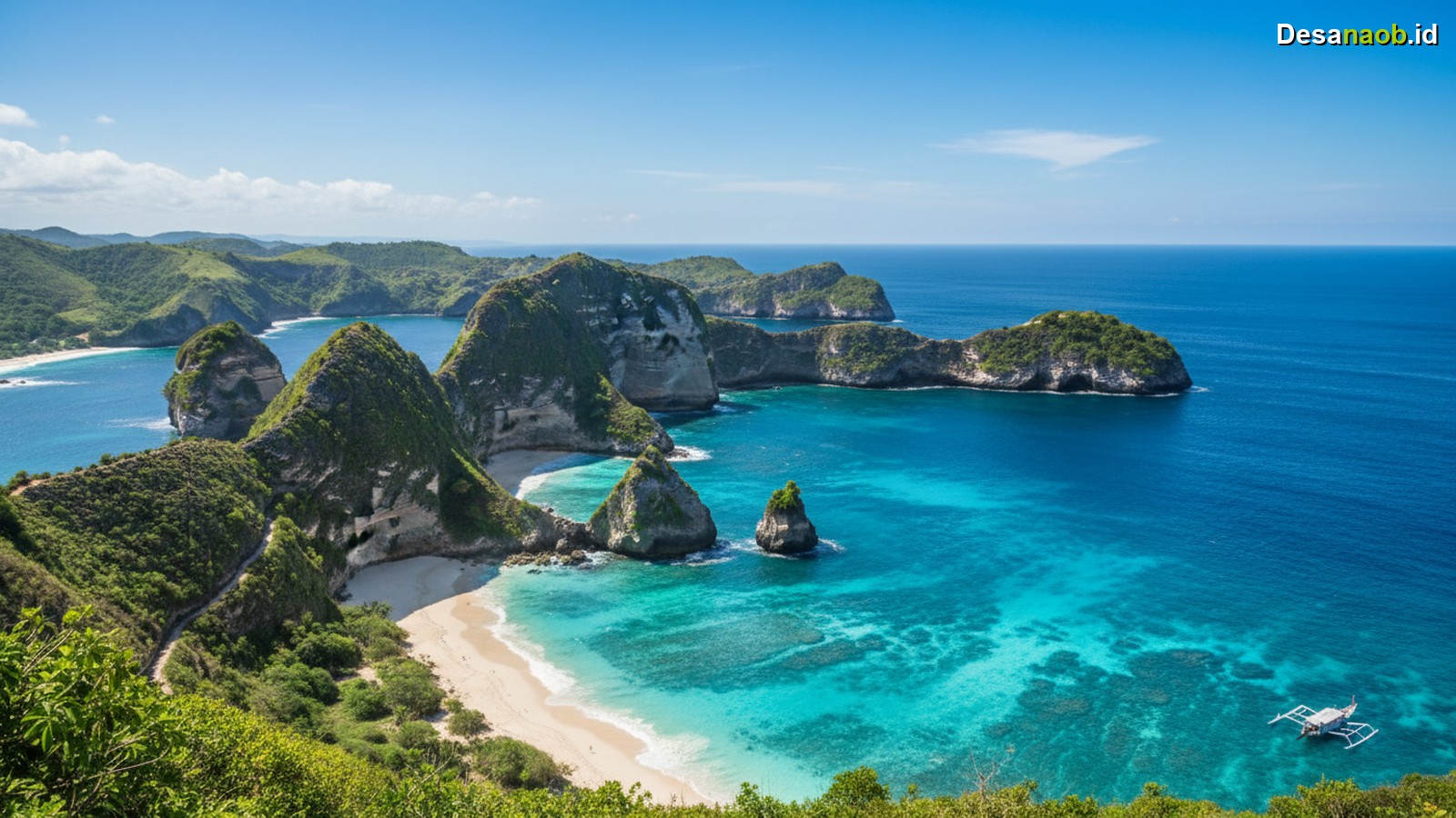 Ilustrasi Pantai Terbaik Nusa Penida: Wajib Tahu 7 Destinasi Terbaru 2026!