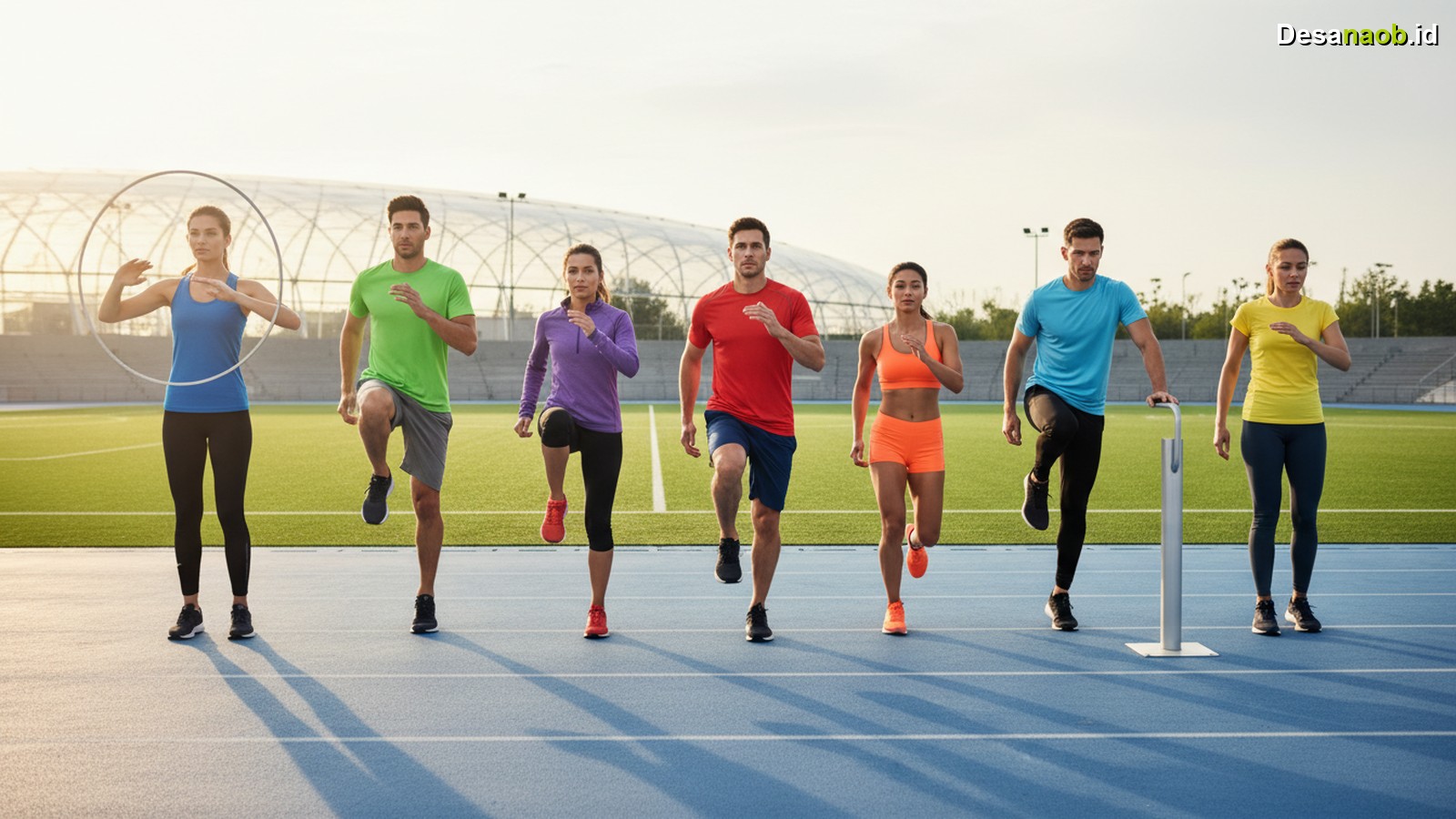 Ilustrasi Pemanasan Sebelum Olahraga: 7 Gerakan Wajib Terbaru 2026!