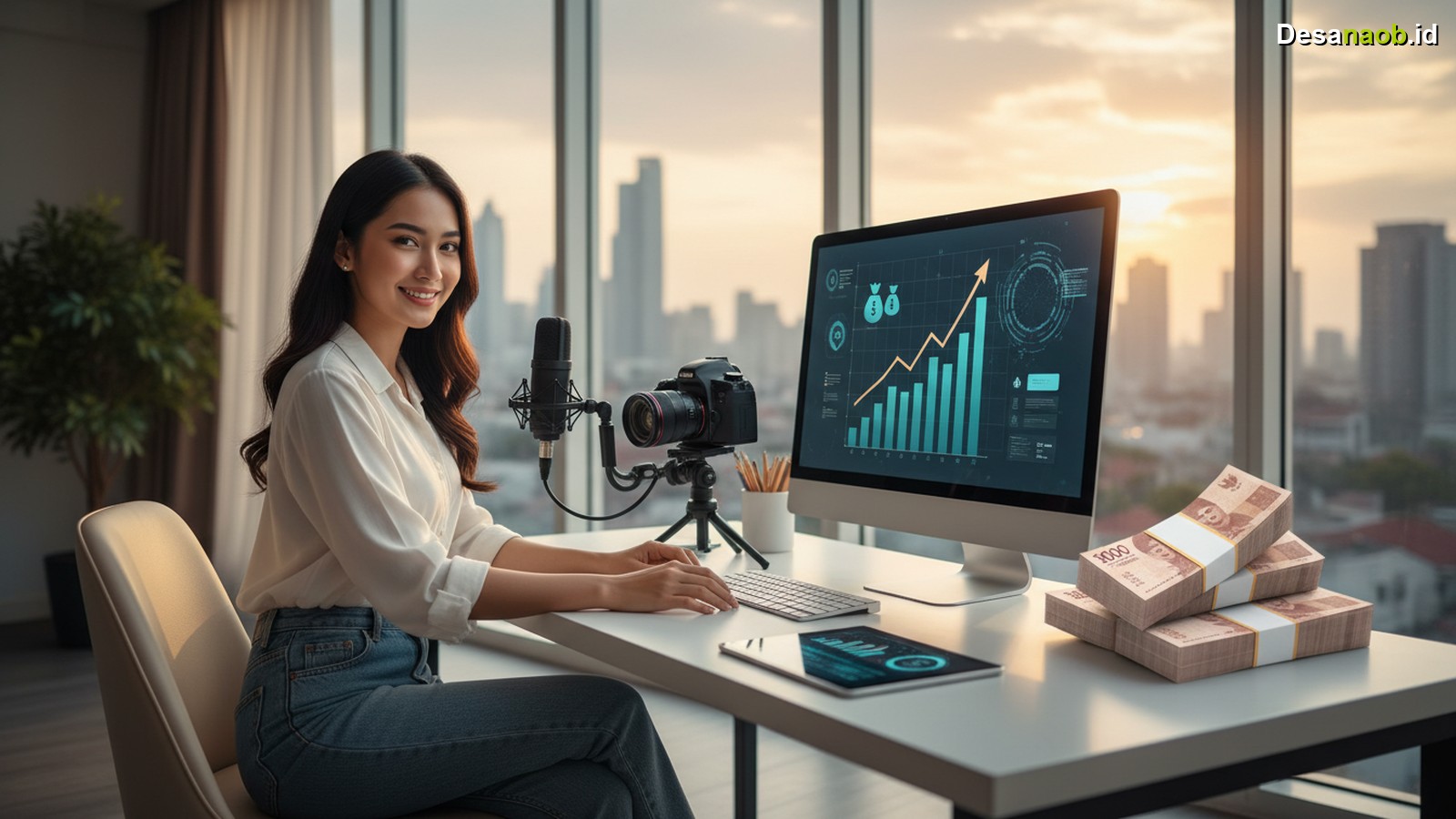 Ilustrasi Penghasilan YouTuber Indonesia 2026, Bisa Puluhan Juta! Wajib Tahu!