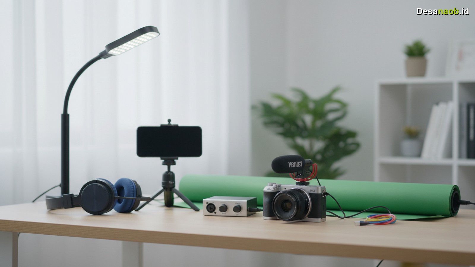 Ilustrasi Peralatan YouTuber Pemula Budget Murah 2026: Jangan Kaget, Cuma Segini Biayanya!