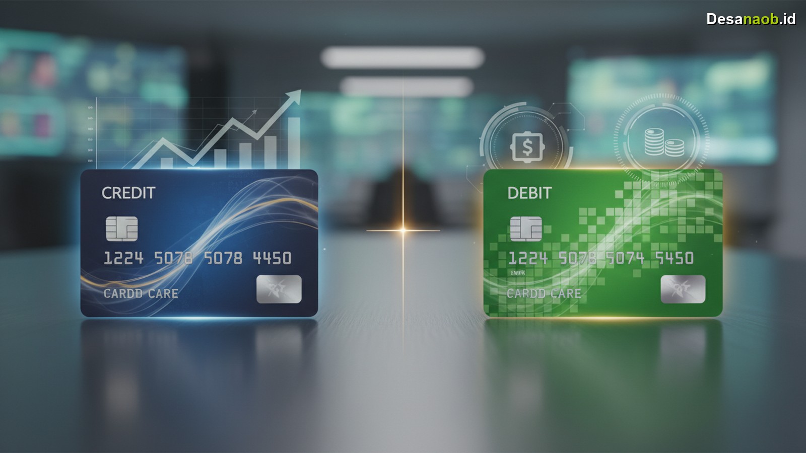 Ilustrasi Perbedaan Kartu Kredit dan Debit 2026: Jangan Sampai Salah Pilih!