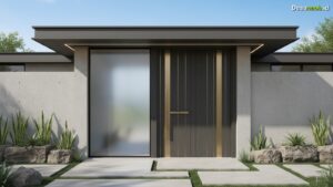 Ilustrasi Pintu Rumah Minimalis Modern 2026: 7 Tren Wajib Tahu!