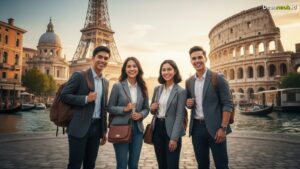 Ilustrasi Program Au Pair ke Eropa untuk Anak Muda Indonesia