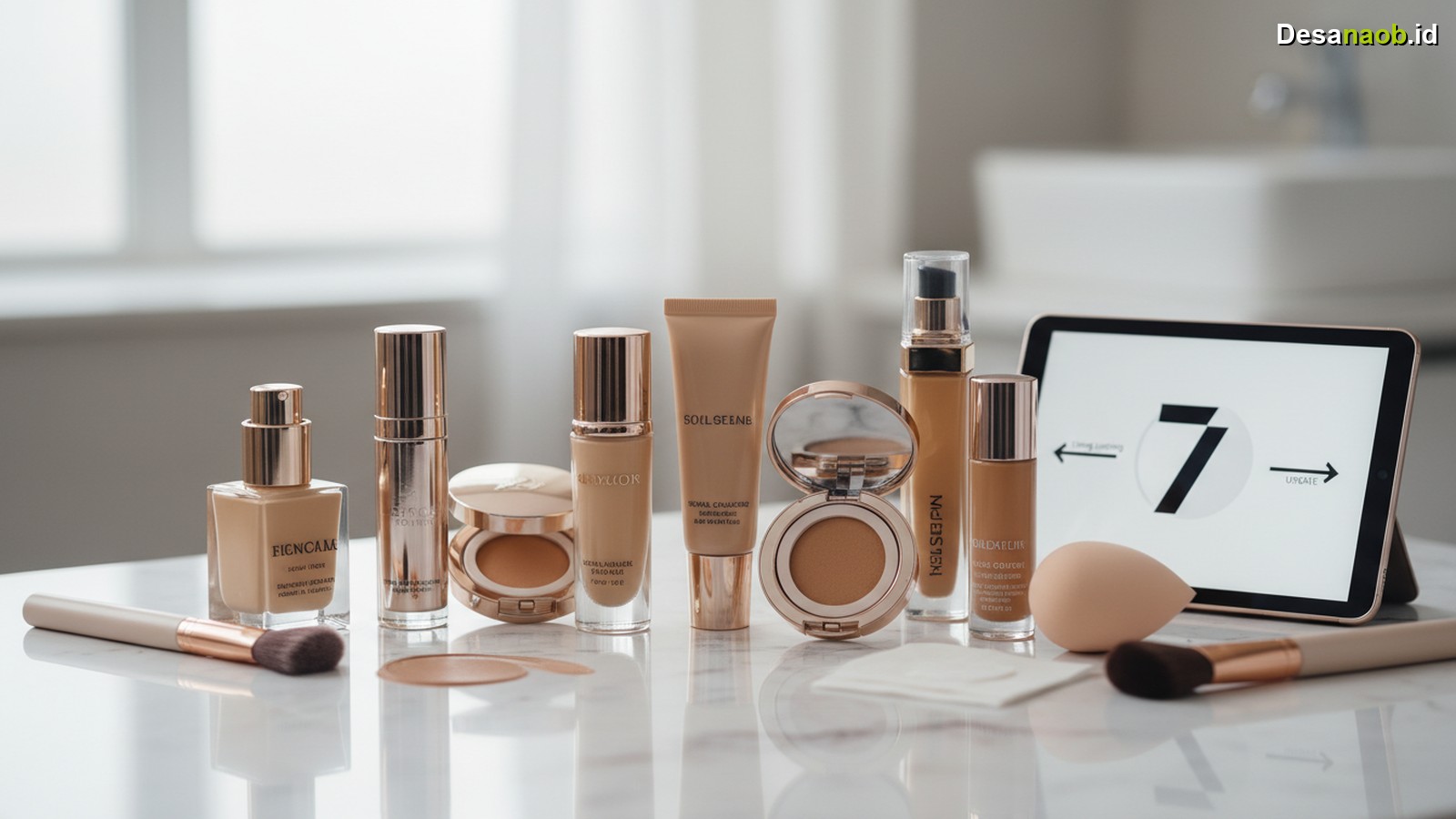 Ilustrasi Rekomendasi Foundation Kulit Berminyak: 7 Pilihan Tahan Lama Update 2026, Wajib Tahu!