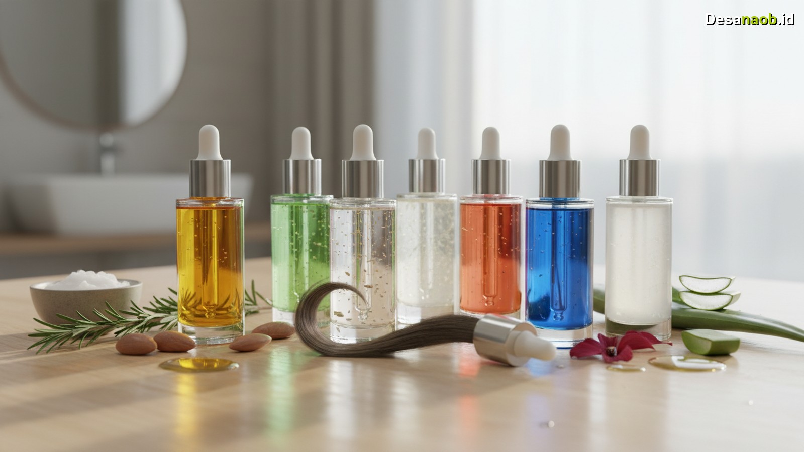 Ilustrasi Rekomendasi Hair Serum Terbaik 2026: 7 Rahasia Rambut Kuat!