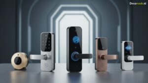 Ilustrasi Rekomendasi Kunci Pintu Digital Terbaik 2026