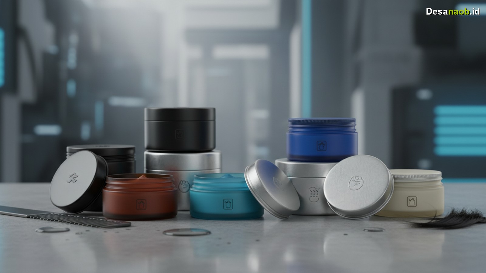 Ilustrasi Rekomendasi Pomade Terbaik 2026: Wajib Tahu 7 Pilihan Ini!