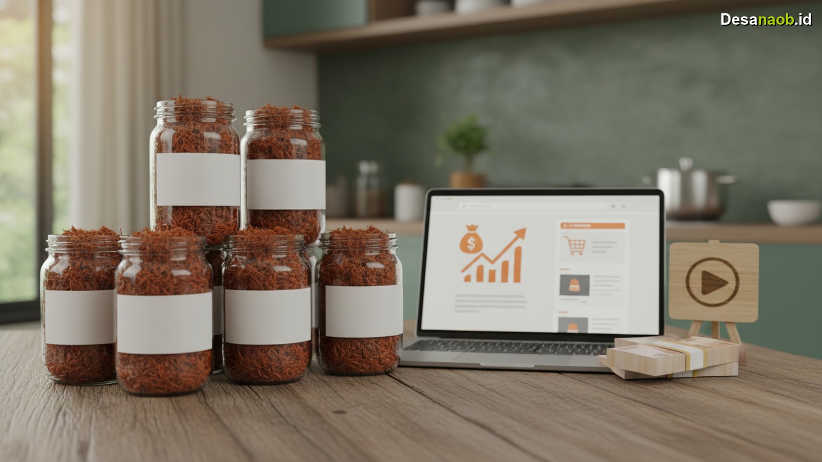 Ilustrasi Resep Abon Sapi Rumahan: Cuan Rp4 Juta per Bulan, Rahasia Jualan Online 2026!