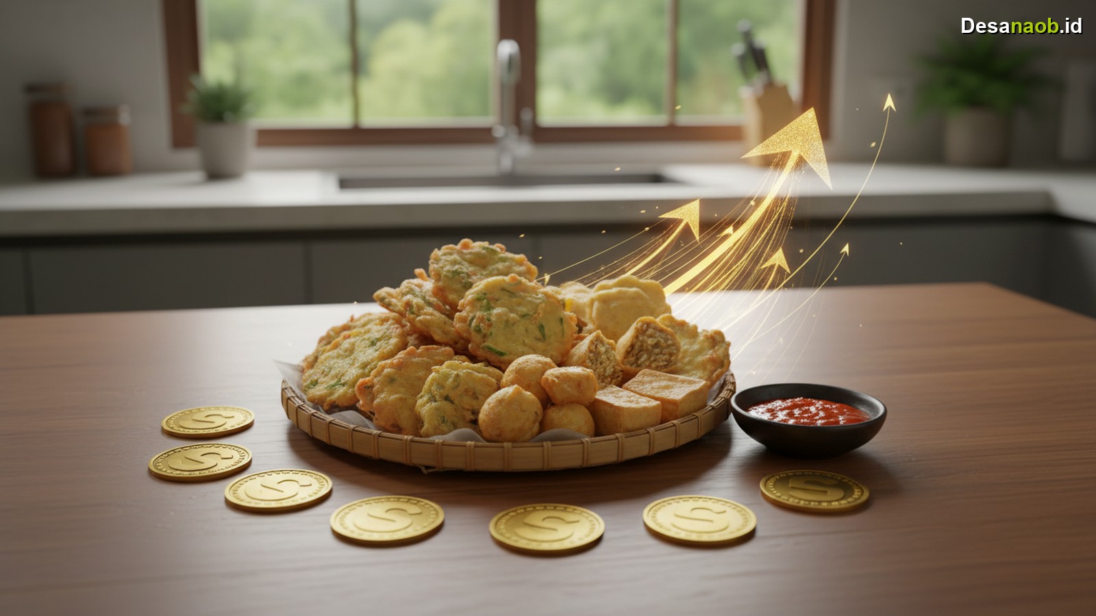 Ilustrasi Resep Aneka Gorengan Renyah: 7 Rahasia Omzet Melejit 2026!