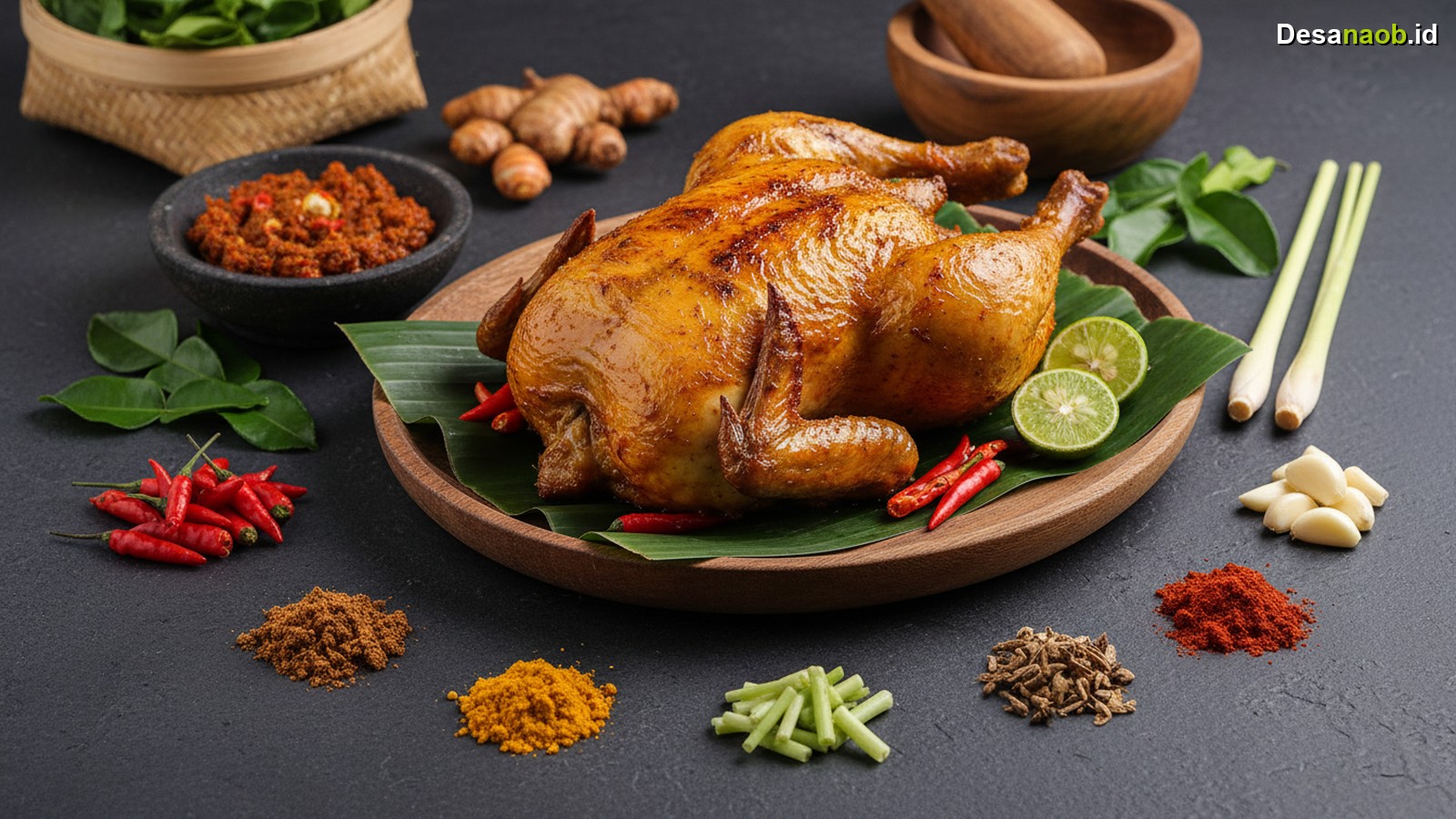 Ilustrasi Resep Ayam Betutu Asli: 7 Rahasia Daging Empuk Anti Gagal!