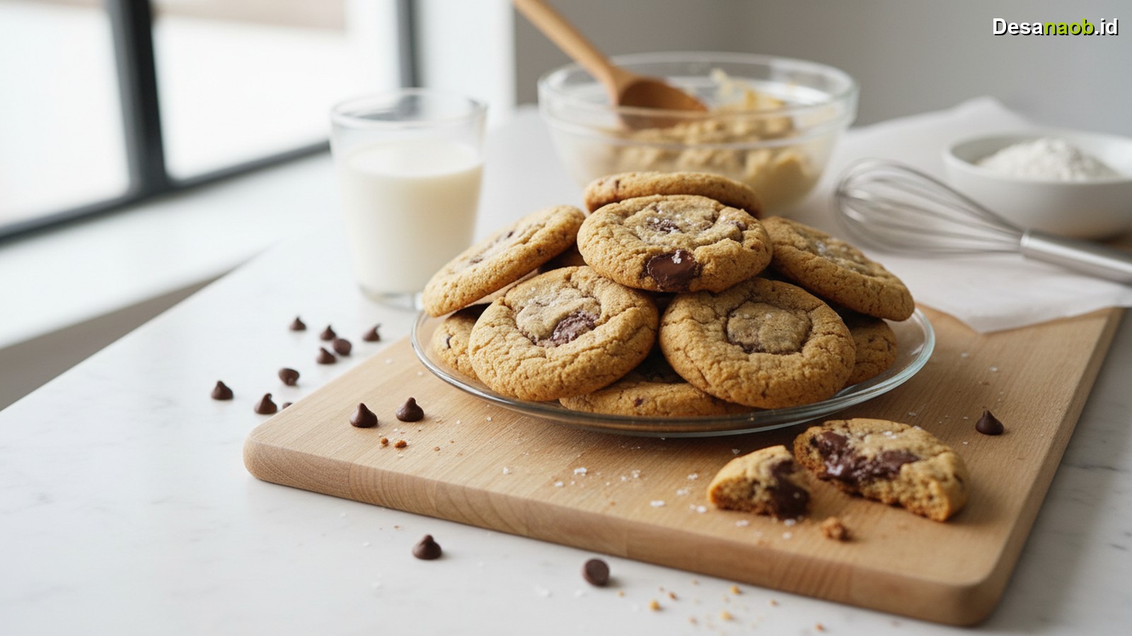 Ilustrasi Resep Cookies Coklat Chip: Rahasia Renyah Luar Lembut Dalam 2026!