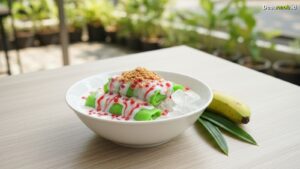 Ilustrasi Resep Es Pisang Ijo Makassar: Rahasia Kesegaran Asli Terungkap 2026!