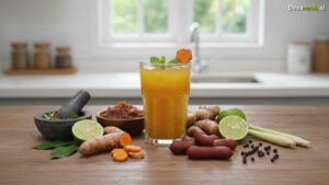 Ilustrasi Resep Jamu Kunyit Asam Terbaru 2026, Wajib Tahu 7 Manfaatnya!