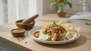 Ilustrasi Resep Ketoprak Jakarta Bumbu Kacang Gurih: Rahasia Lezatnya Terungkap 2026!