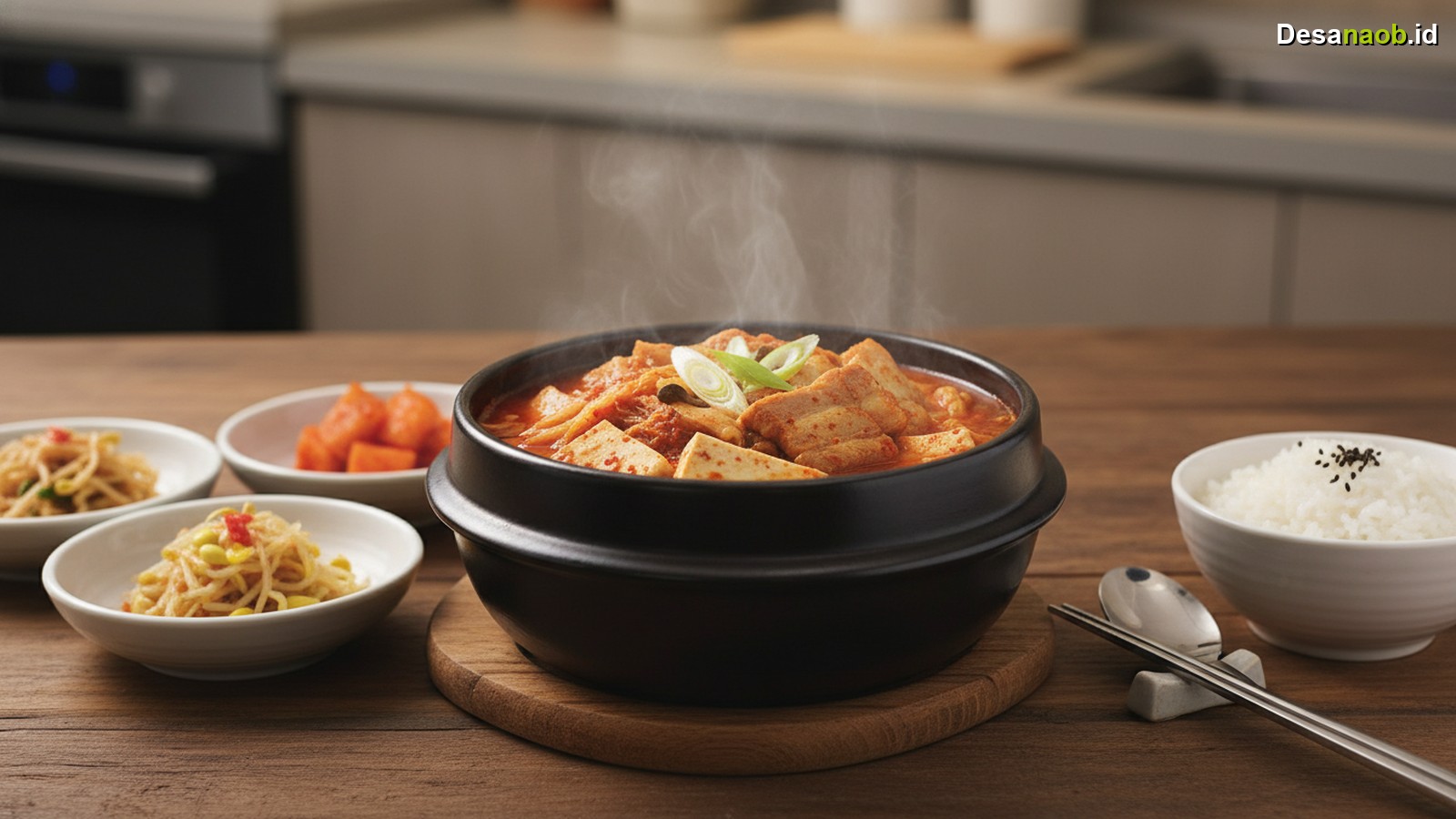 Ilustrasi Resep Kimchi Jjigae: 7 Rahasia Rasa Otentik Korea 2026!