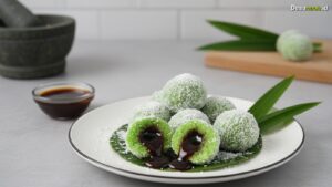 Ilustrasi Resep Klepon Pandan: Rahasia Gula Merah Lumer Anti Gagal 2026!