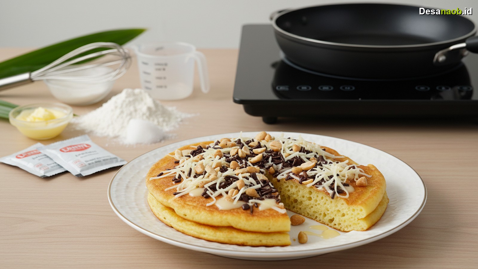 Ilustrasi Resep Martabak Manis Teflon Anti Gagal: Kunci Lembutnya Wajib Tahu di 2026!