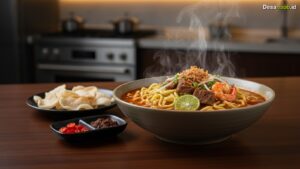 Ilustrasi Resep Mie Aceh Kuah Spesial: Terkuak Rahasia Lezatnya, Coba di 2026!