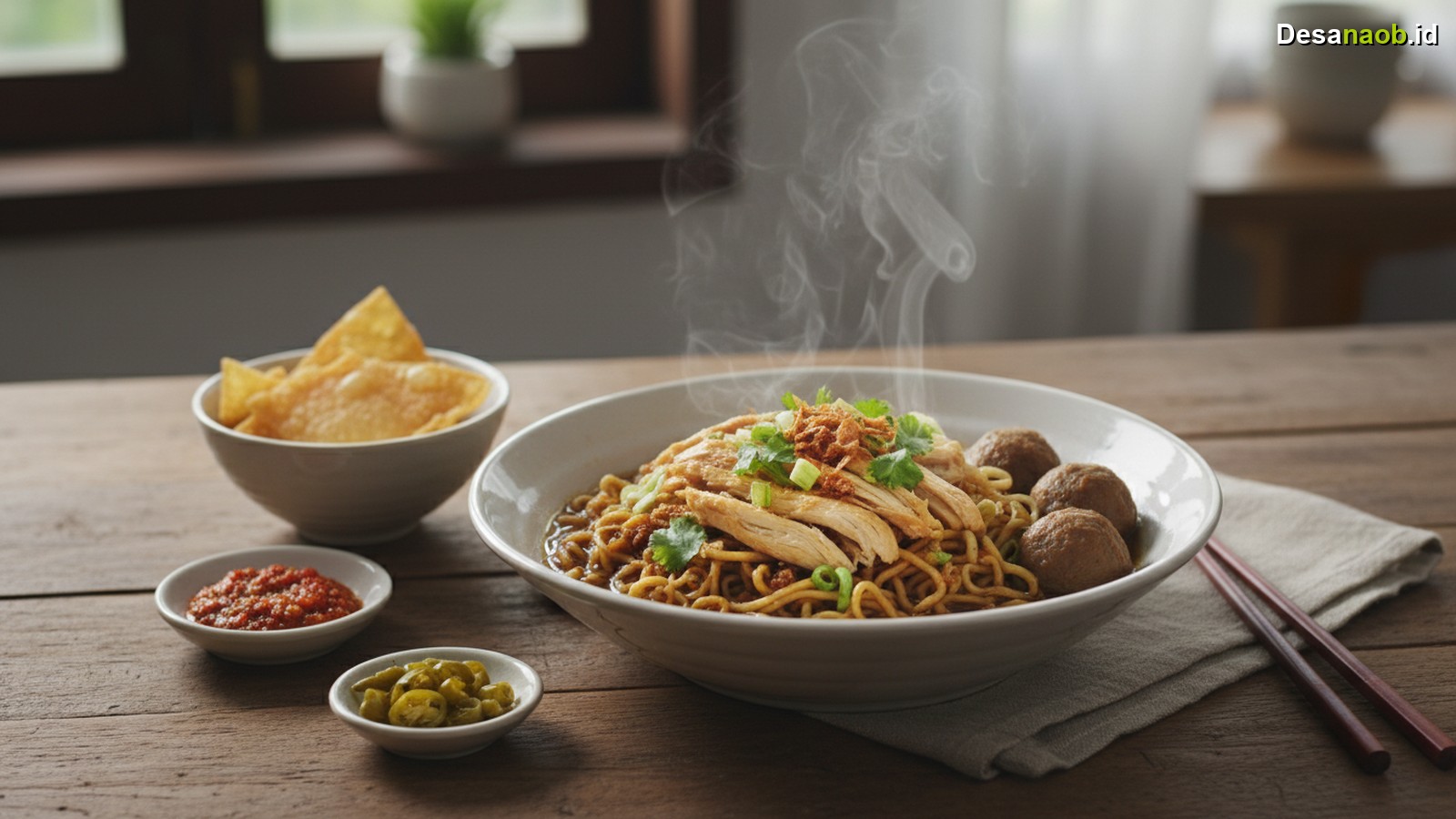 Ilustrasi Resep Mie Ayam Bakso: Ini Rahasia Enak Banget ala Rumahan 2026!