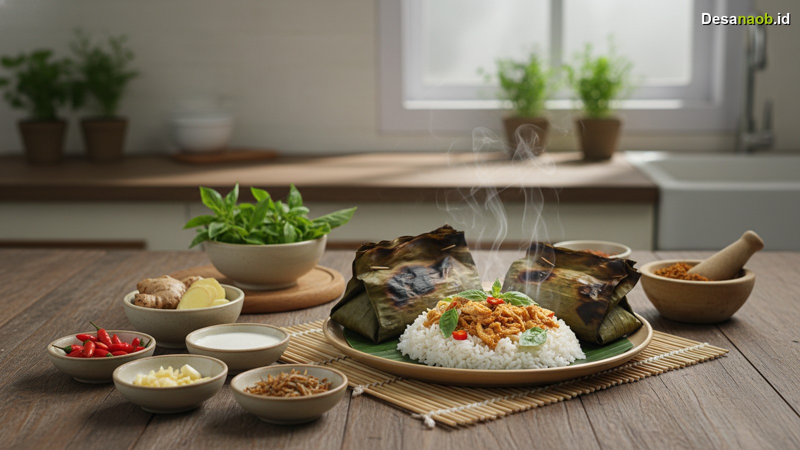 Ilustrasi Resep Nasi Bakar Ayam Kemangi: 7 Rahasia Lezatnya Bikin Nagih!