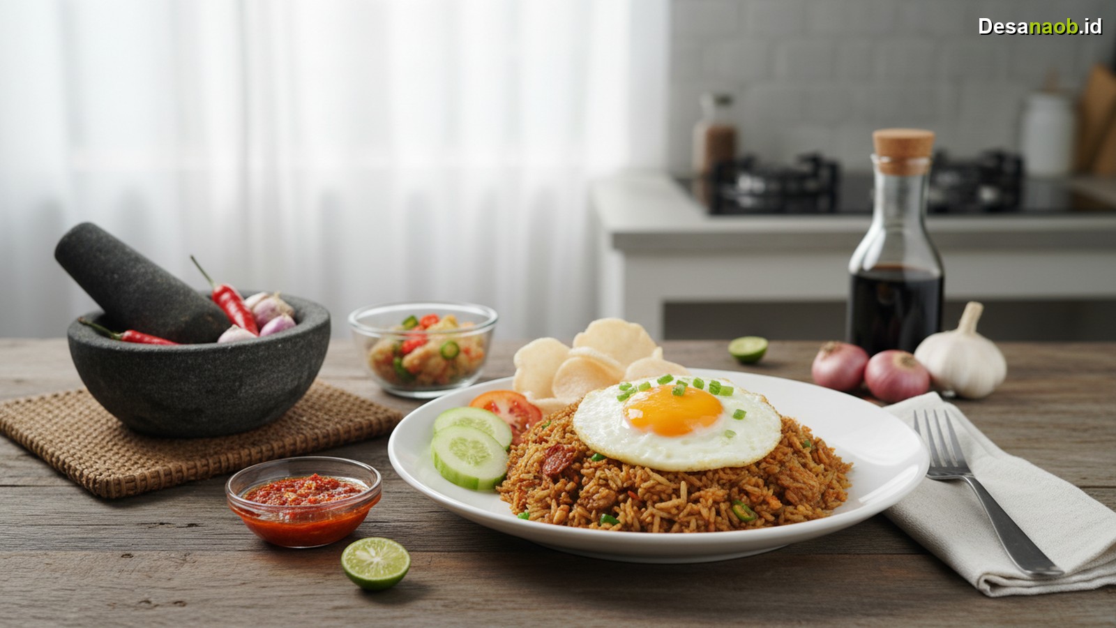 Ilustrasi Resep Nasi Goreng Enak Sederhana: Cuma Ini Rahasia Anti Gagal 2026!