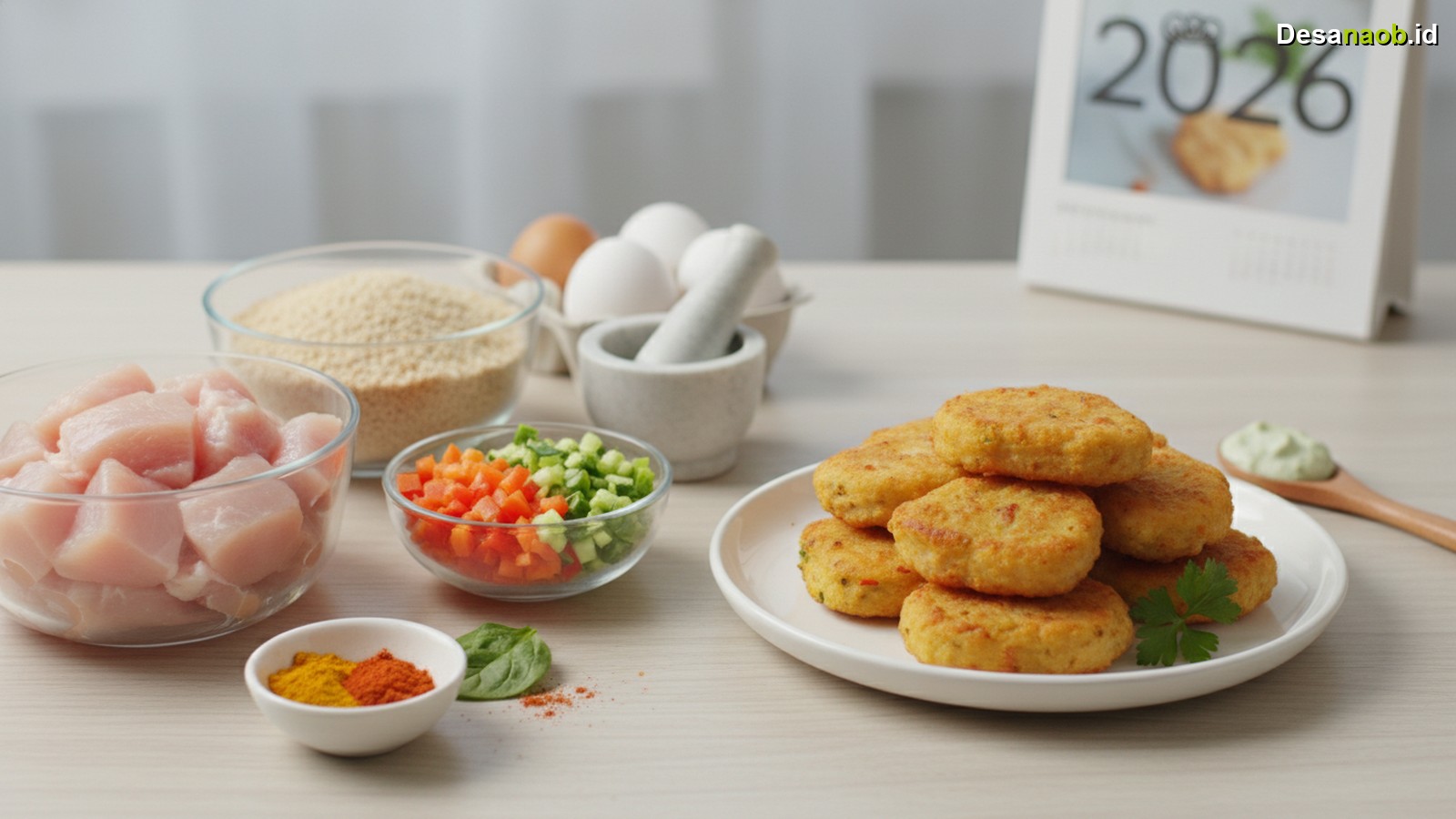 Ilustrasi Resep Nugget Ayam Sehat: 7 Langkah Praktis, Hemat 2026!