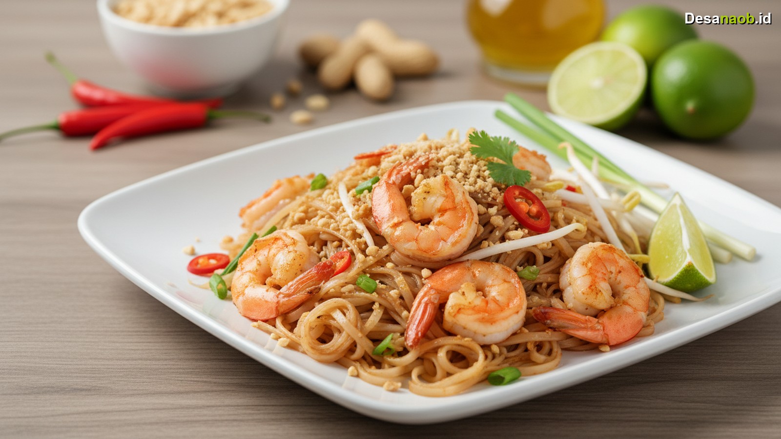Ilustrasi Resep Pad Thai Otentik: Terkuak Rahasia Mie Goreng Thailand 2026!
