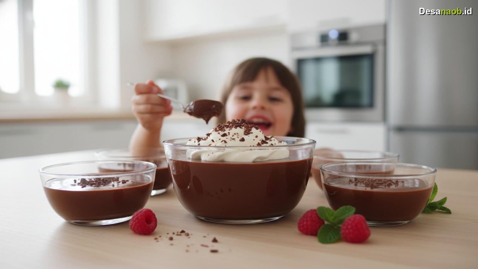 Ilustrasi Resep Puding Coklat Lembut: Dijamin Anak Langsung Lahap, Anti Gagal 2026!