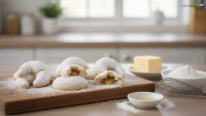 Ilustrasi Resep Putri Salju Lumer Simpel 3 Bahan: Dijamin Anti Gagal, Viral 2026!