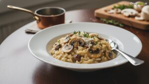 Ilustrasi Resep Risotto Mushroom Creamy, Ini Rahasia Chef 2026!