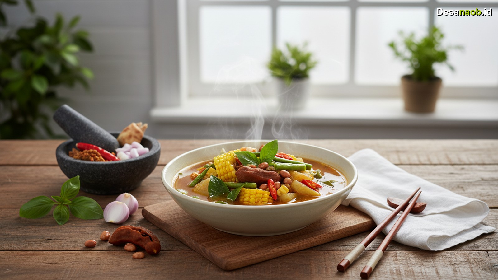 Ilustrasi Resep Sayur Asem Jakarta: 7 Rahasia Gurih Segar Bikin Nagih 2026!