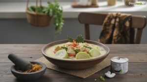 Ilustrasi Resep Sayur Lodeh Jawa Gurih: Rahasia Santan Kental Creamy!