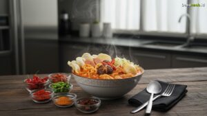 Ilustrasi Resep Seblak Kuah Pedas Nampol 2026, Ini 5 Rahasia Pedasnya!