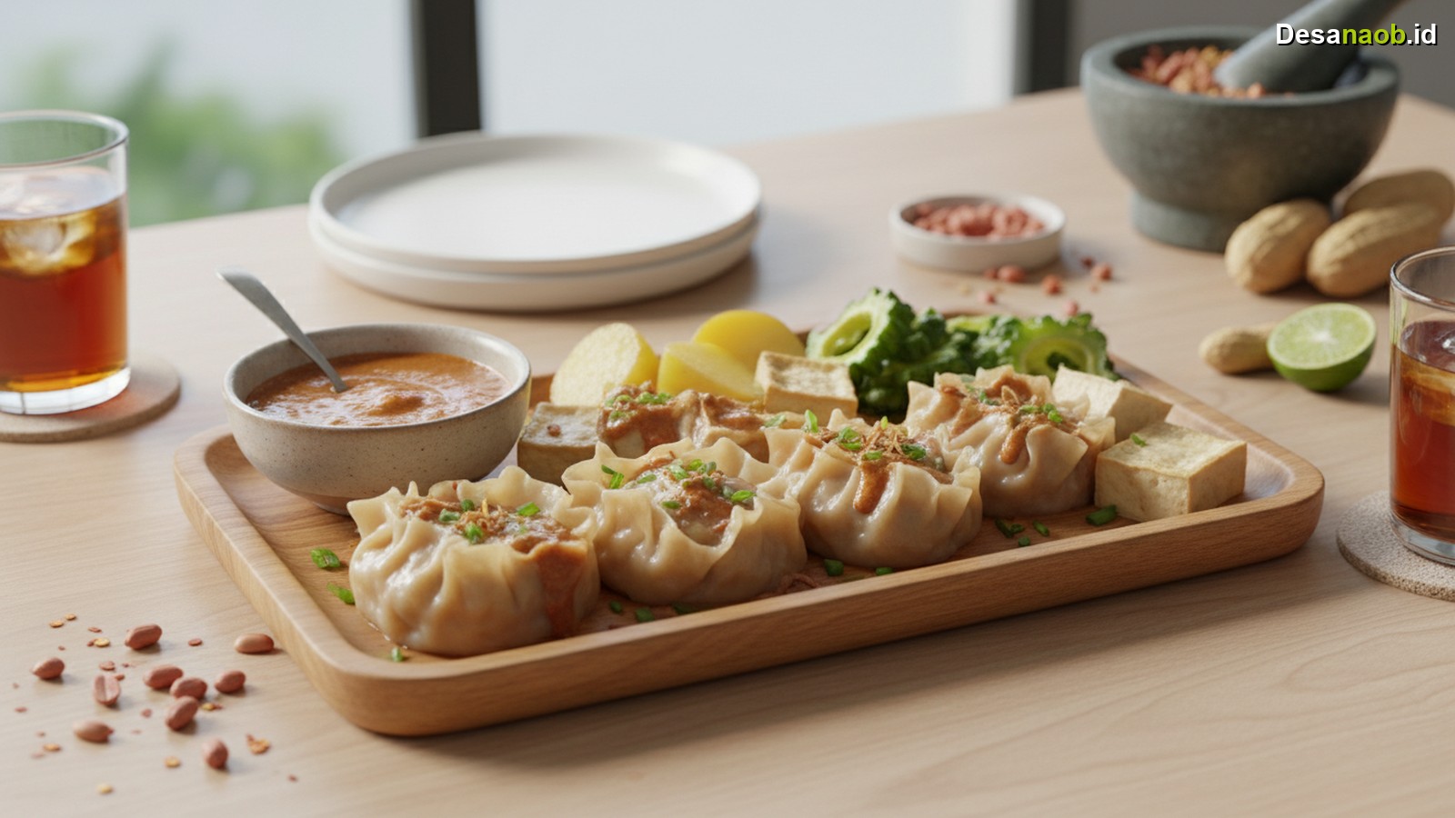 Ilustrasi Resep Siomay Bandung Terlengkap 2026, Rahasia Bumbu Kacang Anti Gagal!