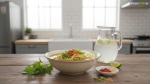 Ilustrasi Resep Soto Ayam Lamongan 2026: Terungkap Kuah Bening Segar Anti Gagal!