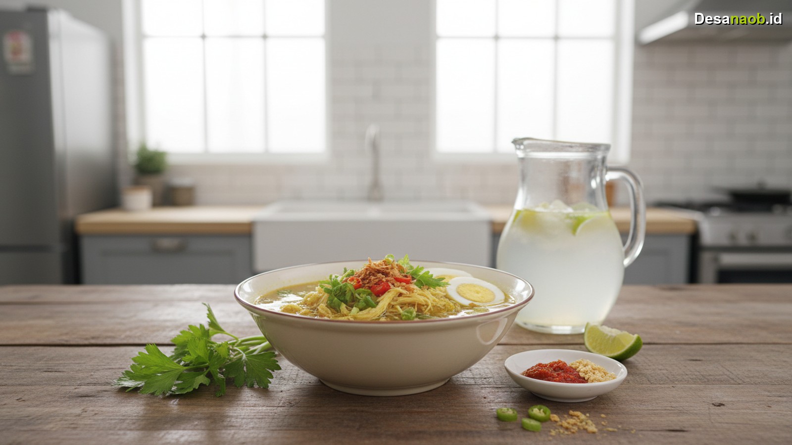 Ilustrasi Resep Soto Ayam Lamongan 2026: Terungkap Kuah Bening Segar Anti Gagal!