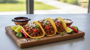 Ilustrasi Resep Taco Mexico Isi Daging Sapi Pedas: Wajib Coba, Ternyata Semudah Ini!