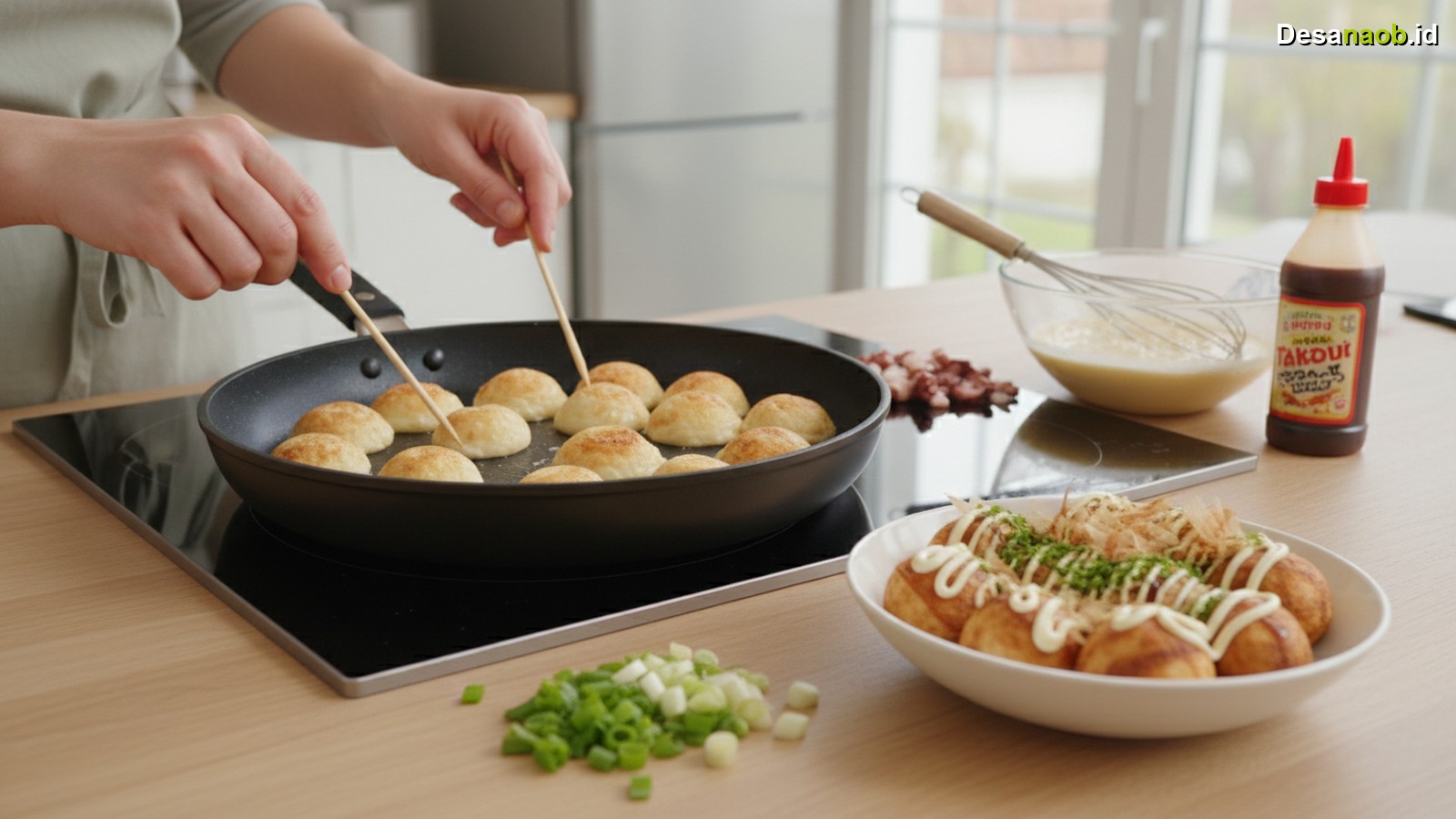 Ilustrasi Resep Takoyaki Rumahan Tanpa Cetakan: Ternyata Semudah Ini di 2026!