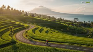 Ilustrasi Rute Bersepeda Scenic Bali: 5 Jalur Wajib Coba di 2026!
