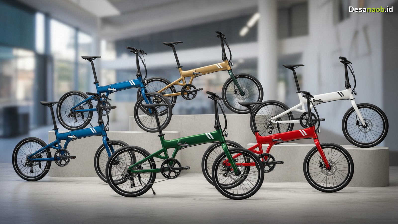 Ilustrasi Sepeda Lipat Murah Terbaik 2026: 7 Pilihan Spek Dewa, Mulai 3 Jutaan!